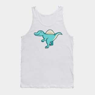 Cute Spinosaurus Dino Dinosaur Tank Top